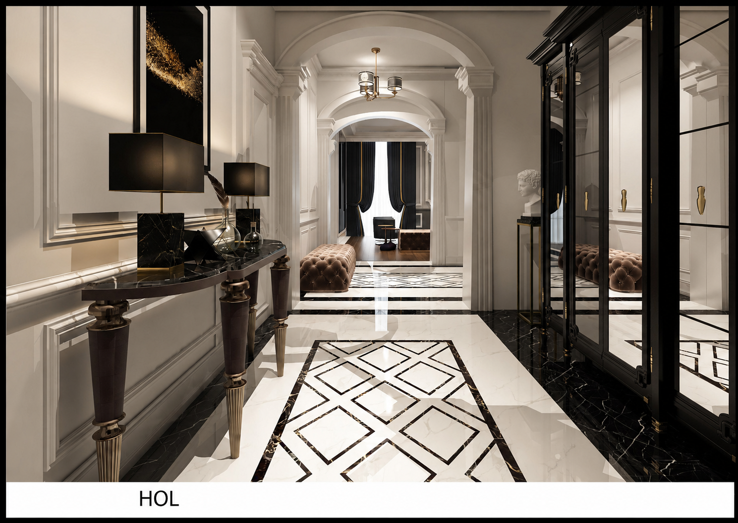 Bakü Villa Projesi - lüks iç mekan ve villa kat planları
