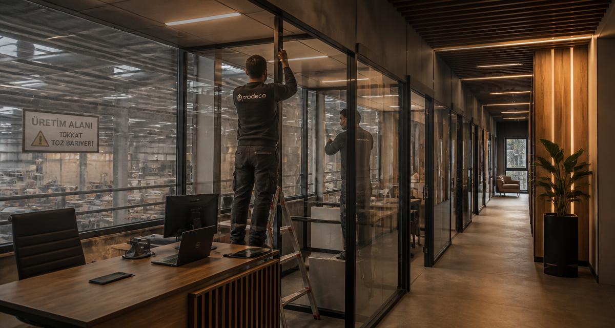 Fabrika İdari Binası Yenilemesinde İş Akışını Kesmeden Tadilat Yapmanın 5 Mimari Kuralı — Sergen Genç Mimarlık blog görseli